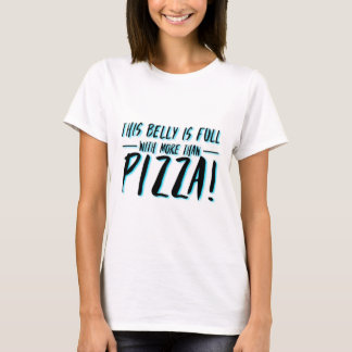 Mais do que Camisa de Maternidade de Pizza