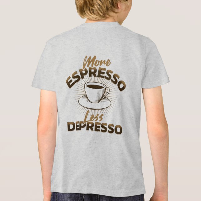 Mais Espresso Menos Depresso – Design de Citação d (Verso)