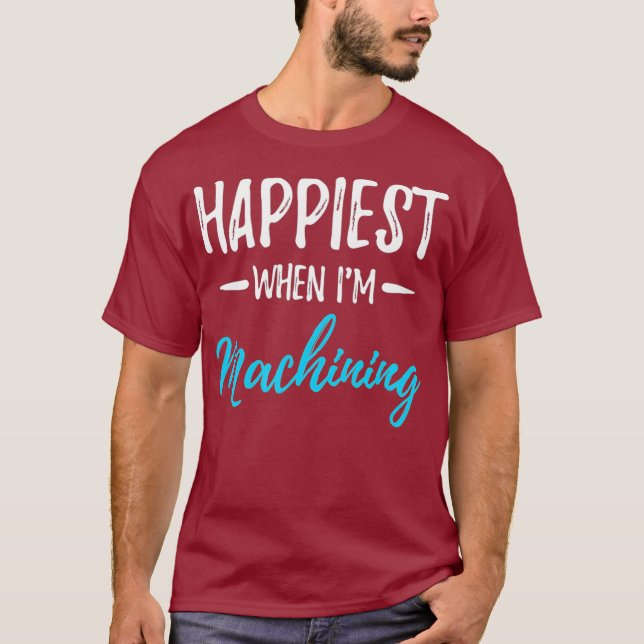 Mais Feliz Quando Eu Estou Computando A Camisa Eng (Frente)