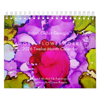 Mais Flowerworks - Calendário de Arte de Doze Mese