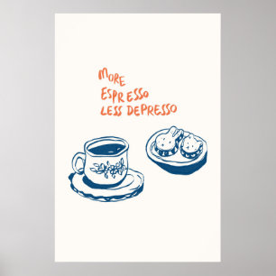 Mais Impressão Espresso Menos Depresso - Café Mini