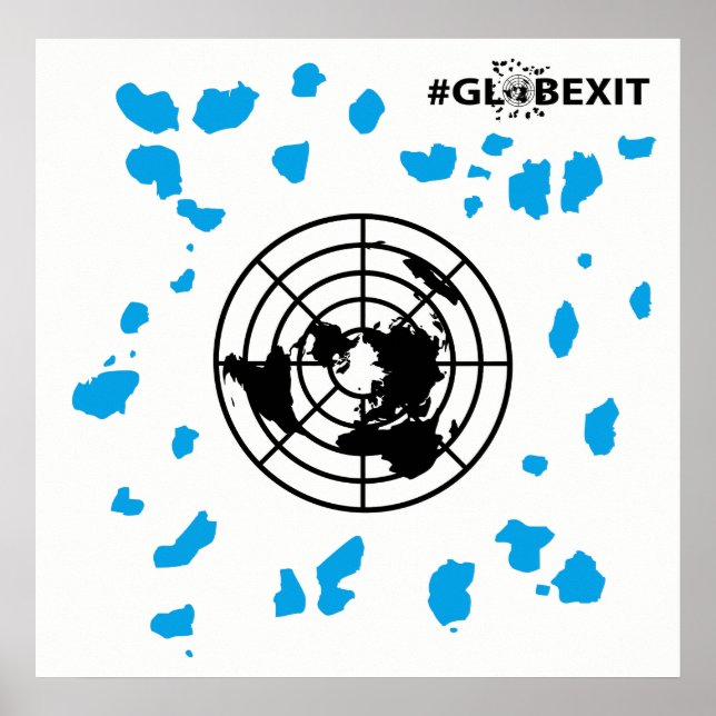 MAIS LAND #GLOBEXIT Poster (Frente)