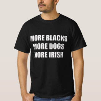 Mais Negros, Mais Cães, Mais Camiseta Gráfica Irla