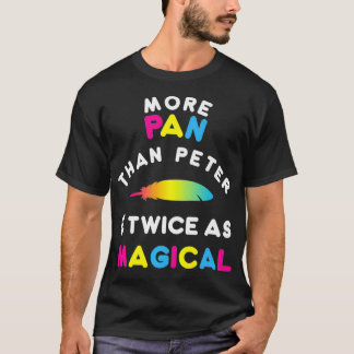 Mais Pan Engraçado que Peter Camisa Pansexual LGBT