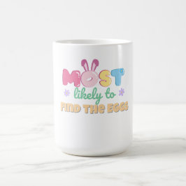 Mais propensa a encontrar a caneca de ovos - Pásco