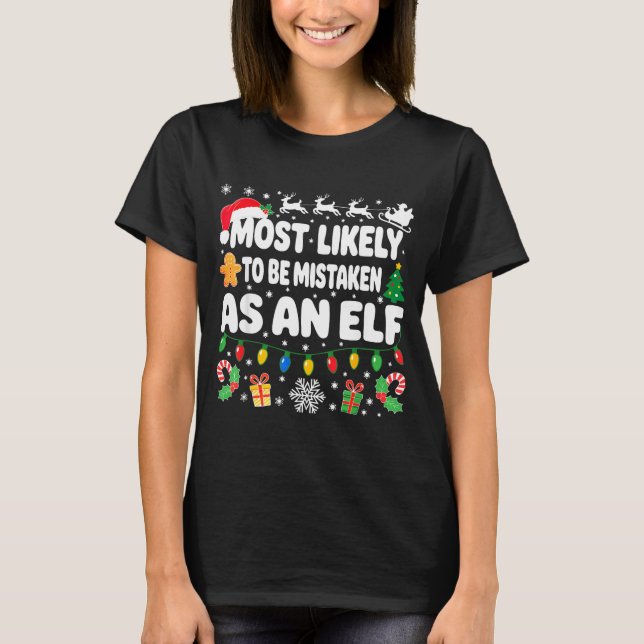 Mais Provável De Ser Confundido Como Uma Camiseta  (Frente)