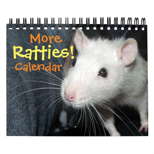 Mais Ratties! (pequeno) calendário (Capa)