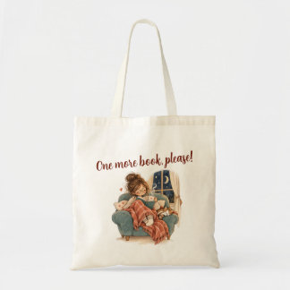 Mais Um Livro, Por Favor! | Bolsa Tote de Amante d