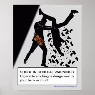 Mais um poster anti-tabagismo