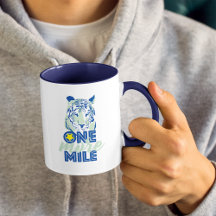 Mais Uma Caneca De Tigre Azul Motivacional