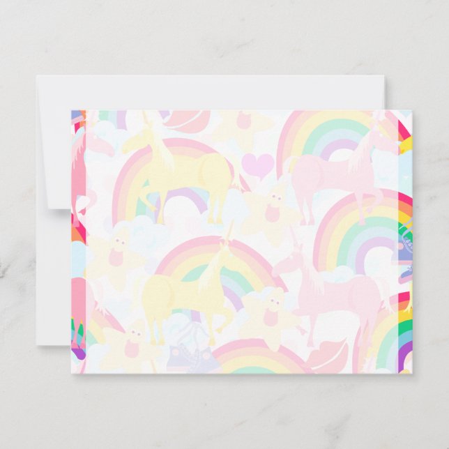 Mais Unicórnios e Rainbows (Frente)