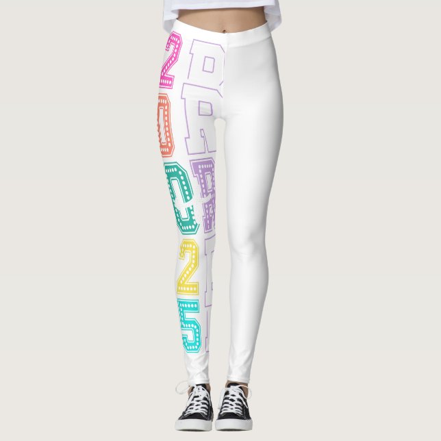 Mais velho 2025 Leggings brancas e pastel (Frente)