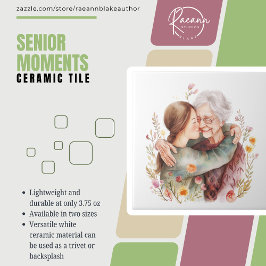 Mais velho Momento Do Dia de as mães / Azulejo De