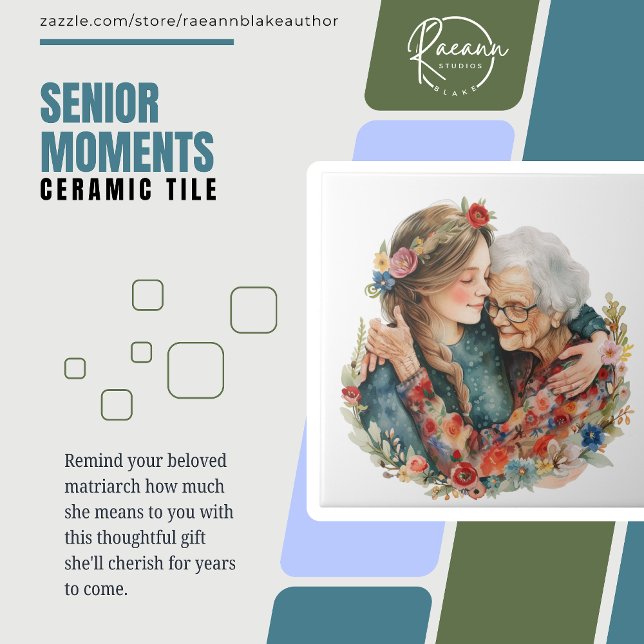 Mais velho Momento Do Dia de as mães / Azulejo De  (Criador carregado)