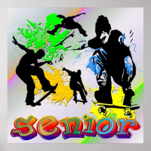 Mais velho - Poster de skate