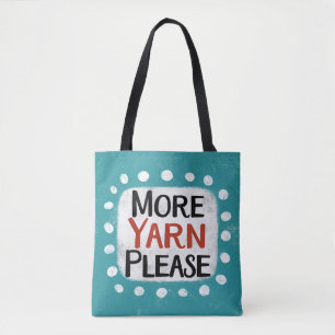 Mais Yarn Por Favor Tote Bag