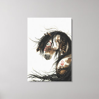 Majestade Mustang Horse por BiHrLe Canvas