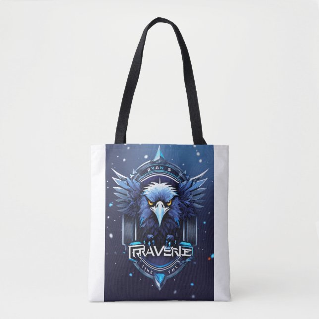 Majestic Eagle Emblem Tote Bag – Bold & Stylish Ev (Frente)