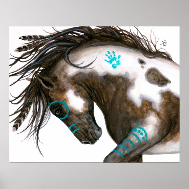 Majestic Horse Poster Art by Bihrle (Frente)