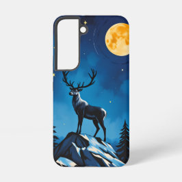 Majestic Reindeer by Moonlight Phone Case -Samsung