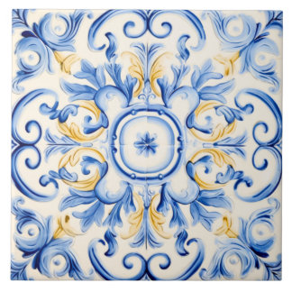 Majolica: Azul e Dourado