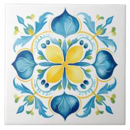 Majolica,azulejos azuis,azulejos Sicilianos,Azulej