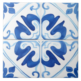 Majolica,azulejos azuis,azulejos Sicilianos,Azulej