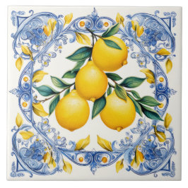 Majolica,azulejos azuis,azulejos Sicilianos,Azulej