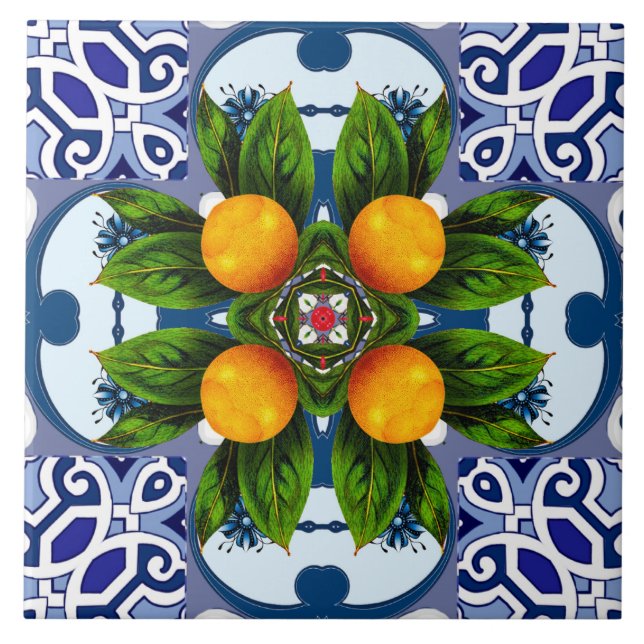 Majolica,azulejos do Mediterrâneo (Frente)