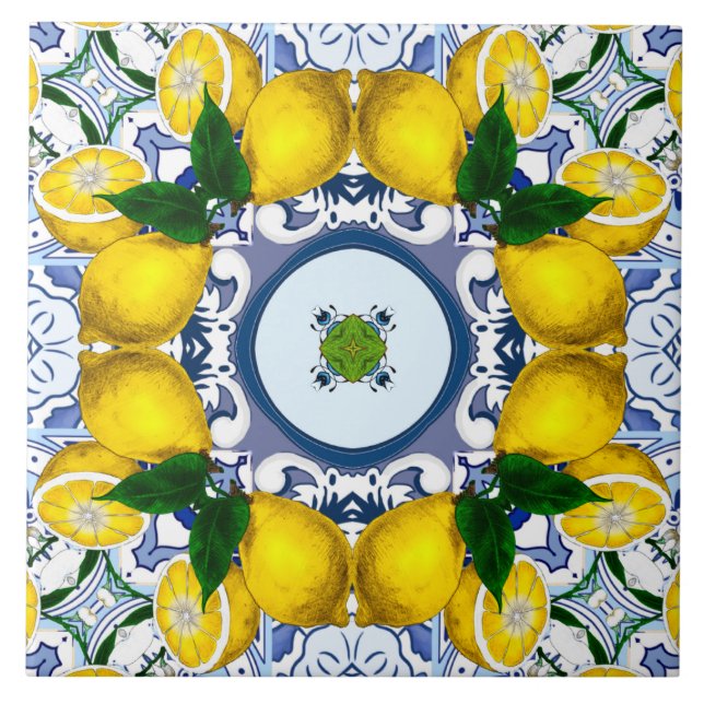 Majolica,azulejos do Mediterrâneo (Frente)