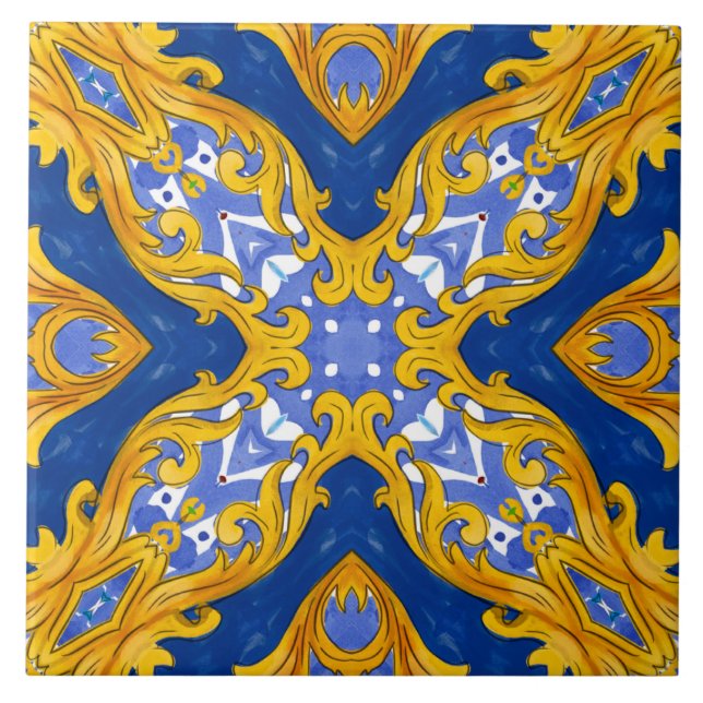 Majolica,azulejos do Mediterrâneo (Frente)