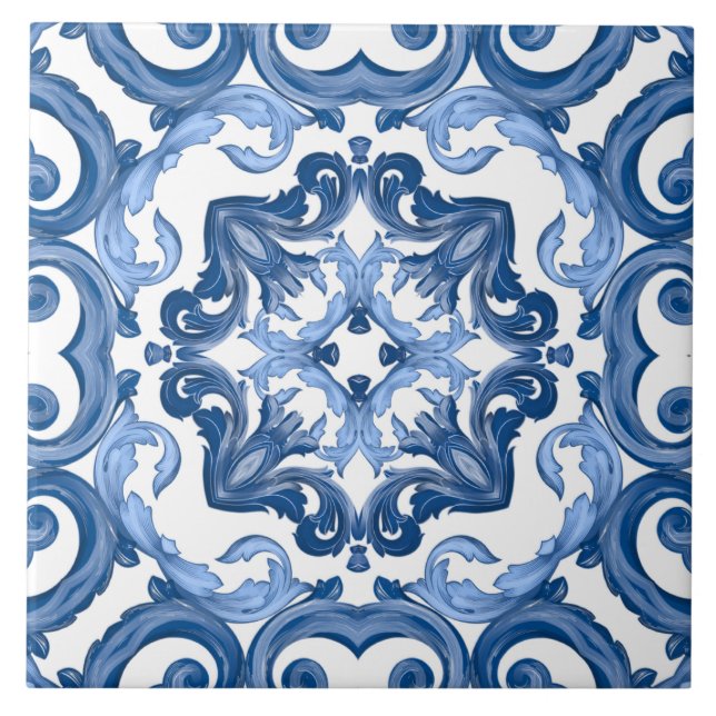 Majolica,azulejos do Mediterrâneo (Frente)