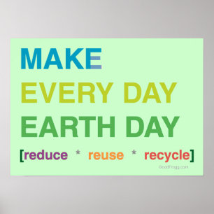 Make Every Day Earth Day Poster
