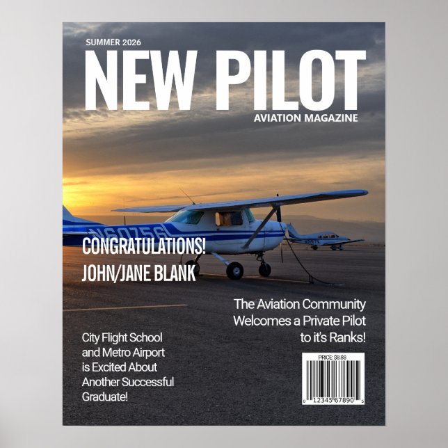 Make It Your Own Magazine Cover Poster (Frente)