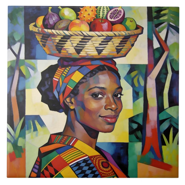 “Makena” - Geometria da Beleza - História Negra (Frente)