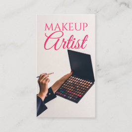 Makeup Artist Beauty Salon Cartão de visita