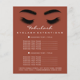 Makeup Artist Beauty Salon Flyer SPA Skinny