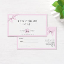 Makeup Artist Beauty Salon Gift Certificados