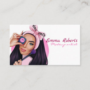 Makeup Artist Cartão de visita