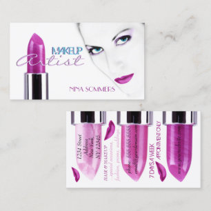 Makeup Artist Cartão de visita