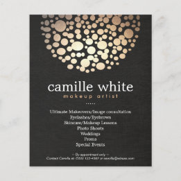 Makeup Artist Dourado Circles Beauty Salon Menu