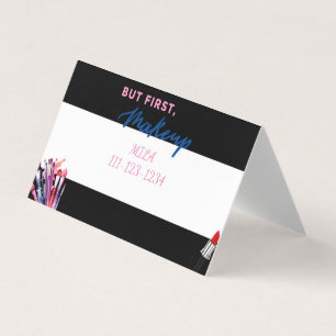 MAKEUP ARTISTA CARTÃO DE VISITA