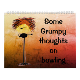 Mal-humorado escolha o calendário da data de