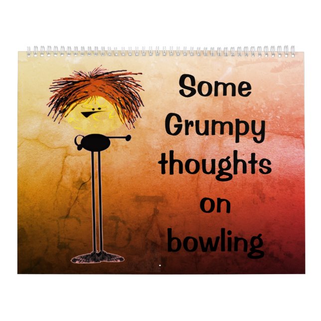 Mal-humorado escolha o calendário da data de (Capa)