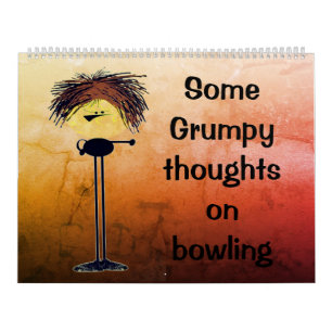 Mal-humorado escolha o calendário da data de