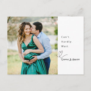 Mal posso esperar o anúncio