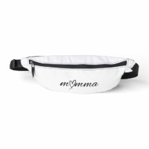 Mala branca personalizada para a mãe