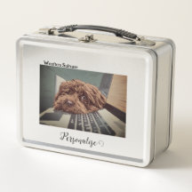Mala de Computador Cachorro Marrom Engraçado Pet