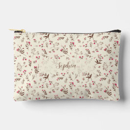 Mala de Lápis floral Elegante Na moda, maquiagem