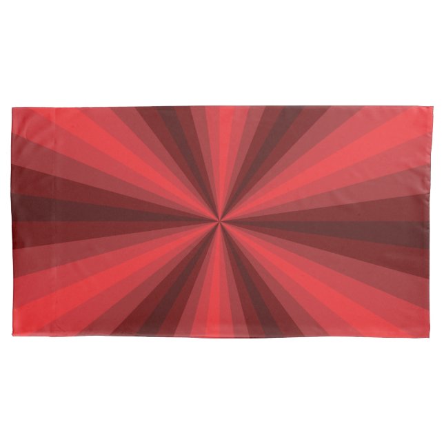 Mala de Travesseiro Vermelho de Illusão Óptica (Frente)